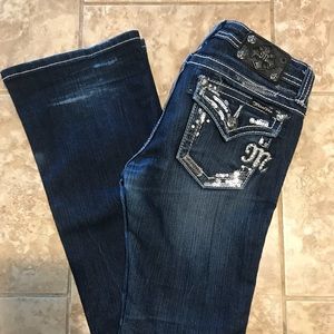 Girls Miss Me Bootcut